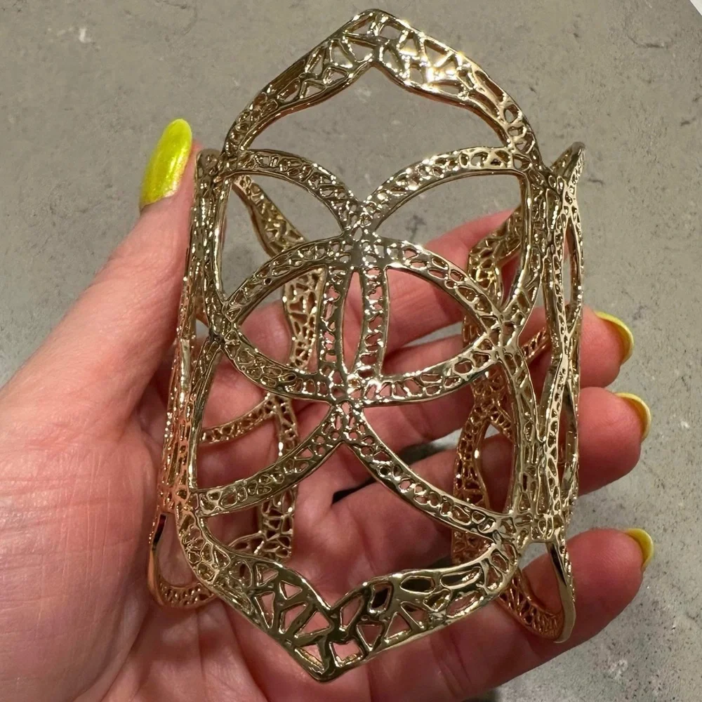 Kendra Scott Roni Bracelet Gold - Picture 1 of 4